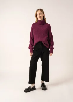 Albertville Alpaca Roll-neck Jumper