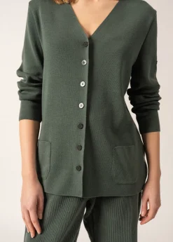 Blainville V neck cardigan