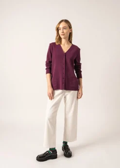 Blainville V neck cardigan