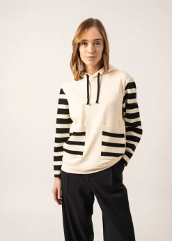 Blizzard Wool and Cotton Hooded Sweatshirt