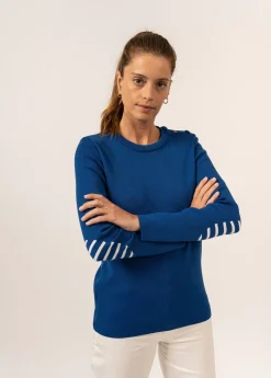 Bregançon plain sailor jumper