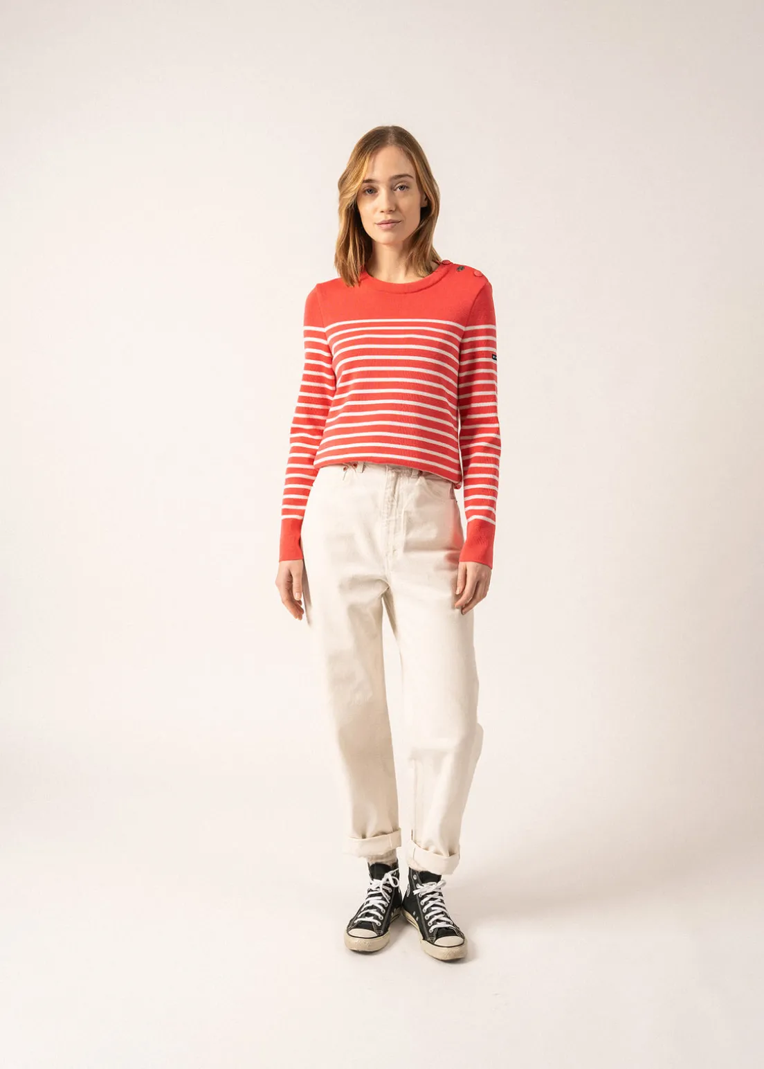 Bregançon striped sailor jumper