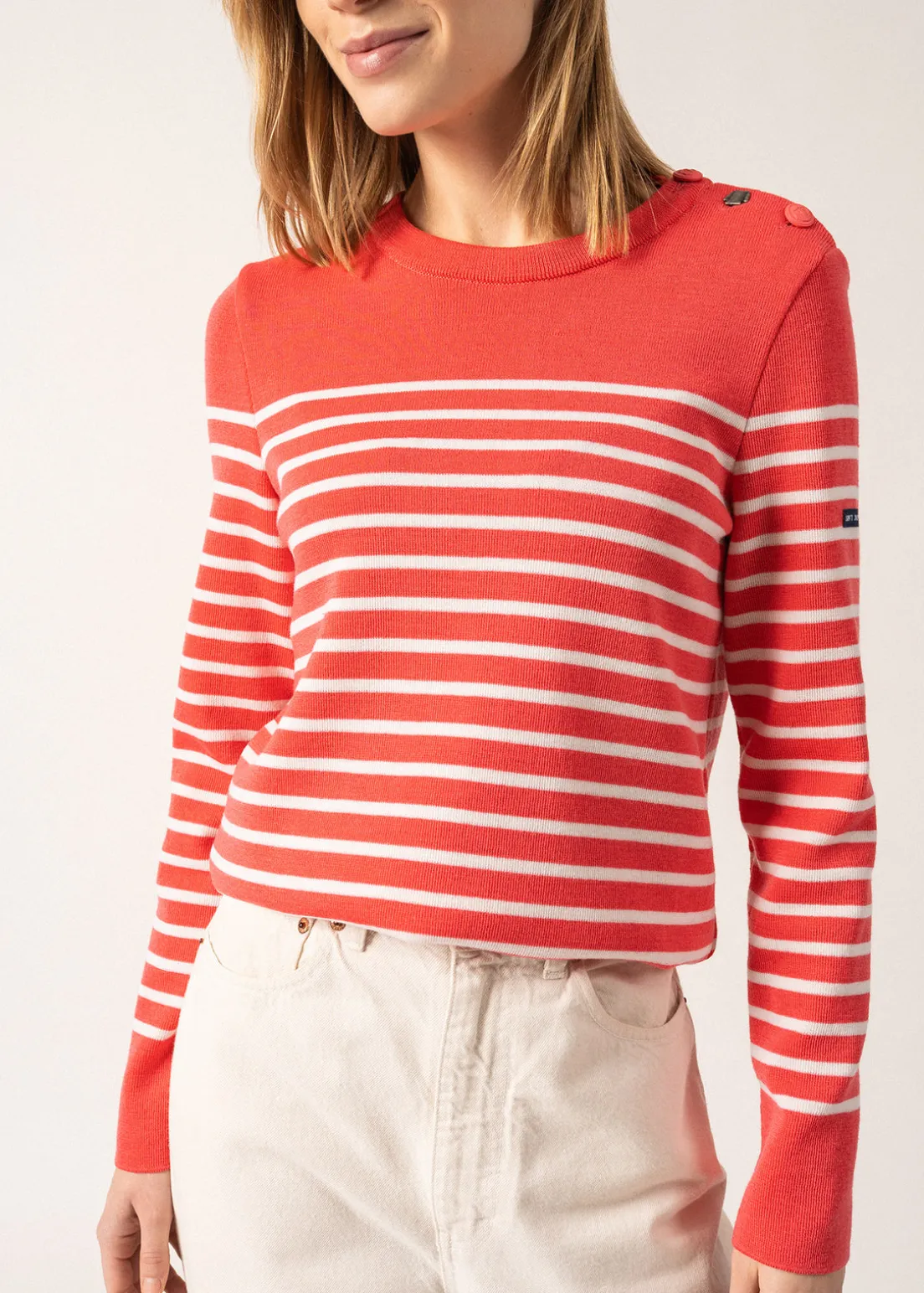 Bregançon striped sailor jumper