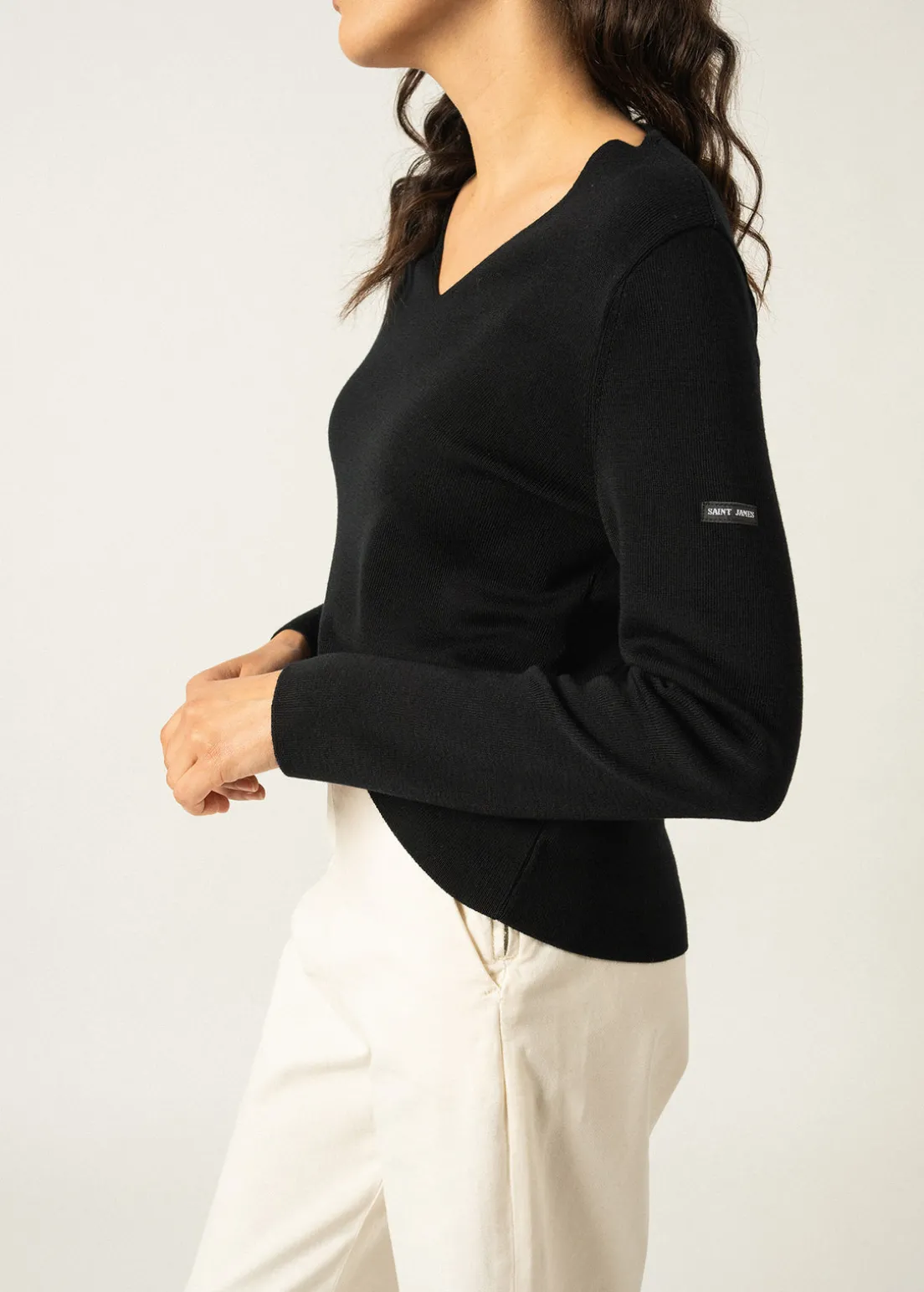 Brehat V neck jumper
