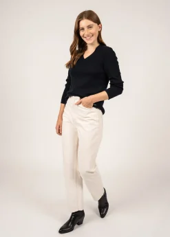 Brehat V neck jumper