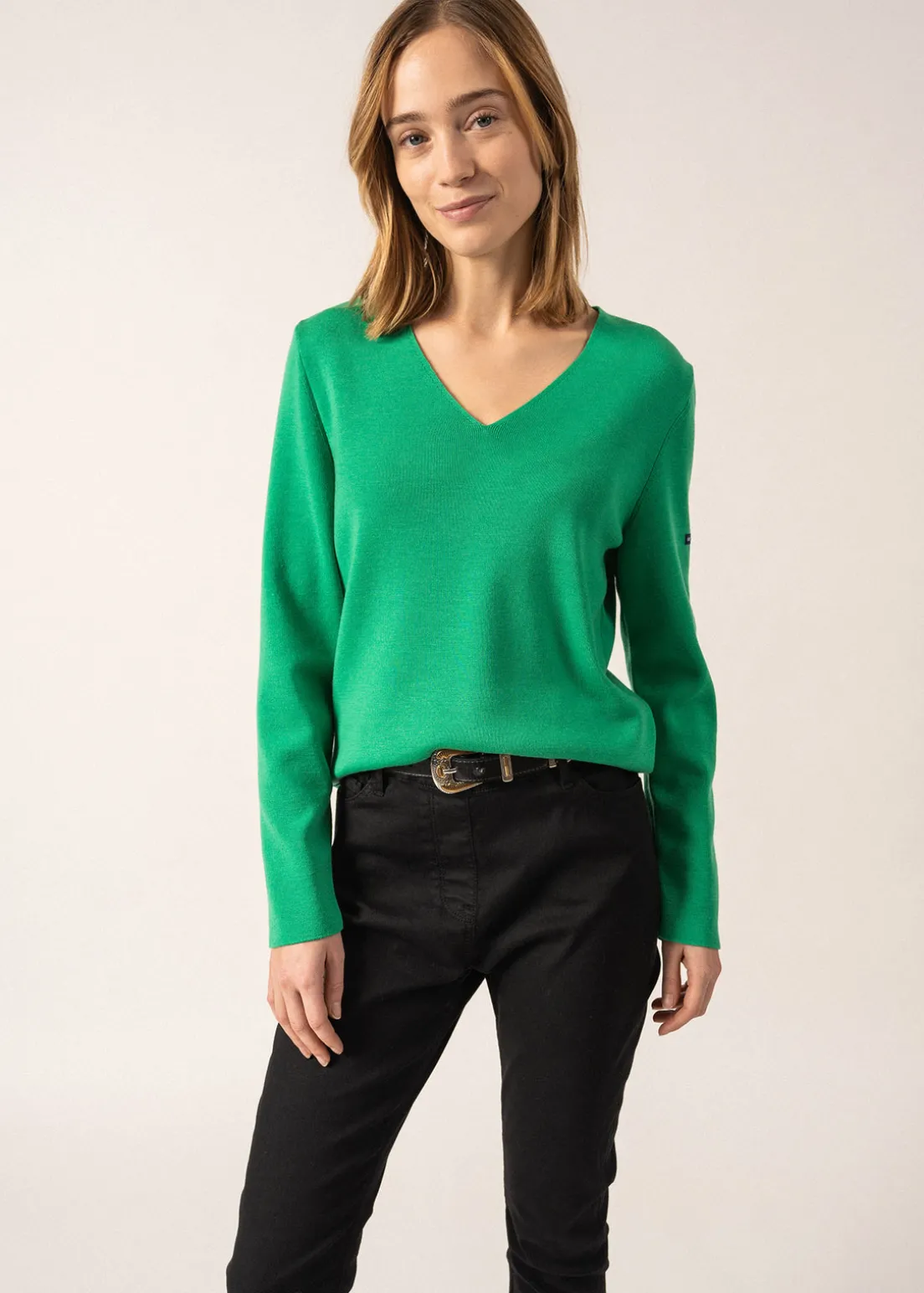Brehat V neck jumper