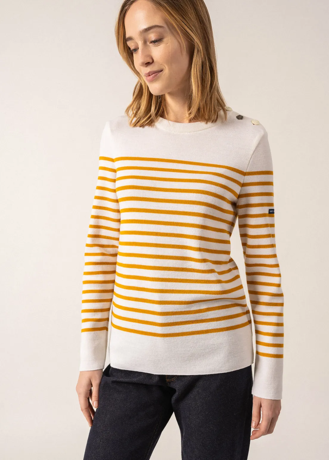 Brégançon striped sailor jumper