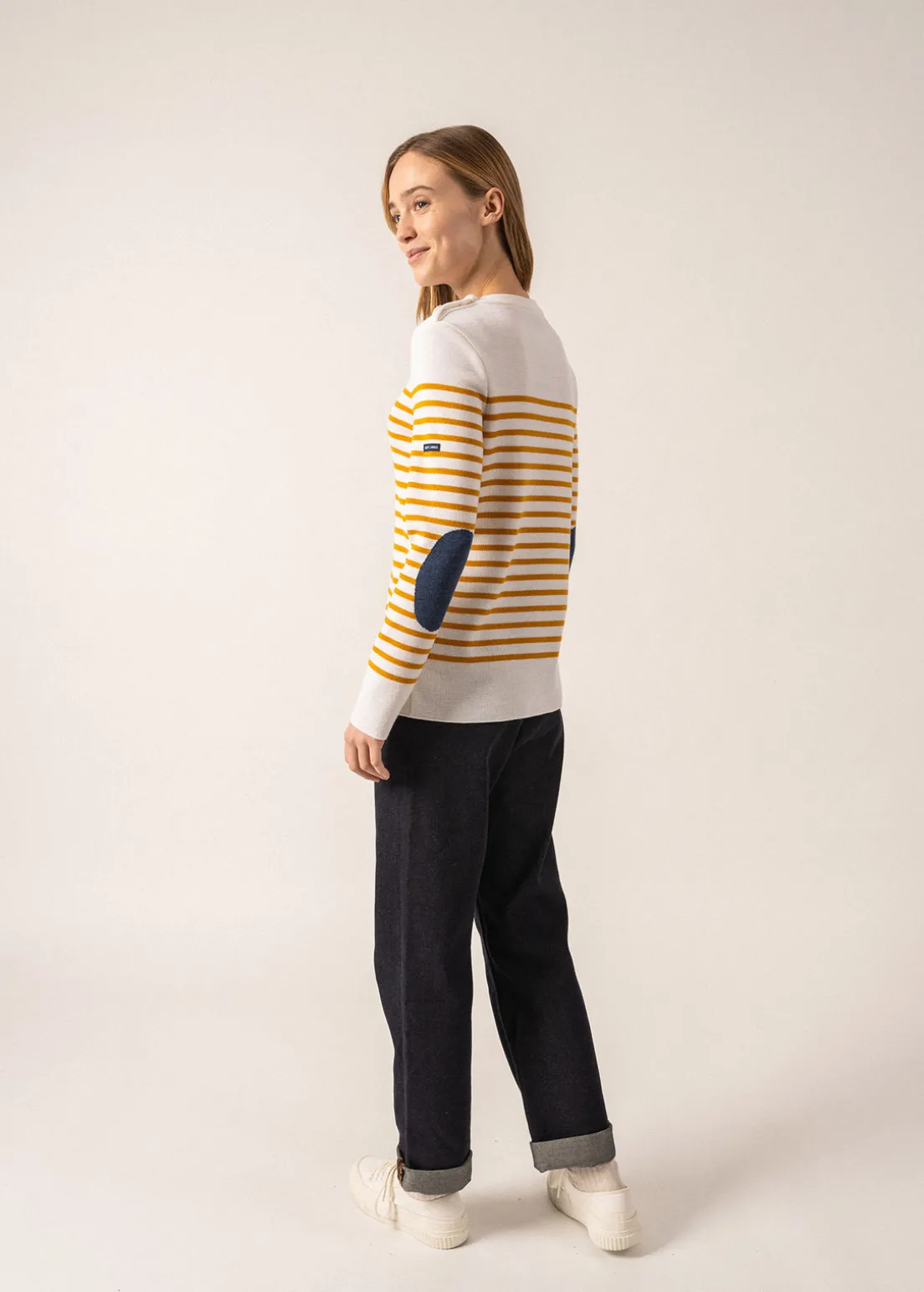 Brégançon striped sailor jumper