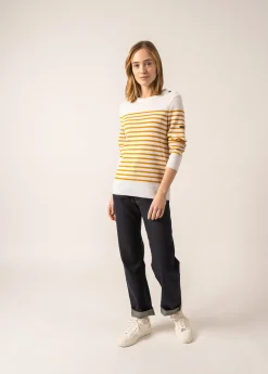 Brégançon striped sailor jumper