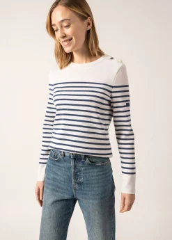 Brégançon striped sailor jumper