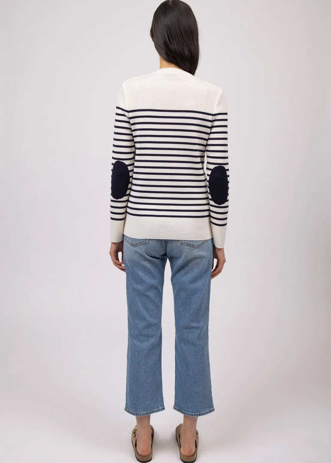 Brégançon striped sailor jumper