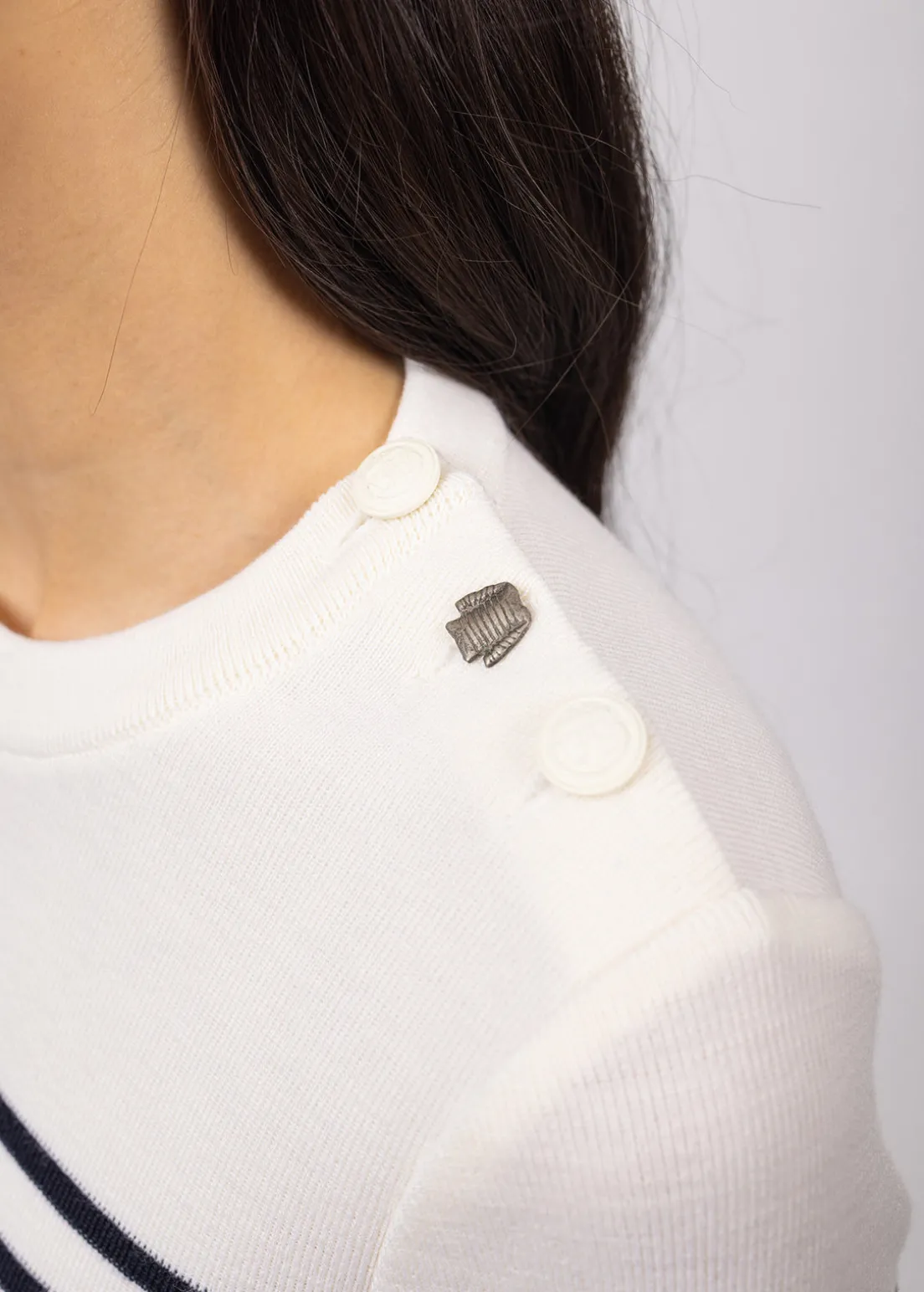 Brégançon striped sailor jumper