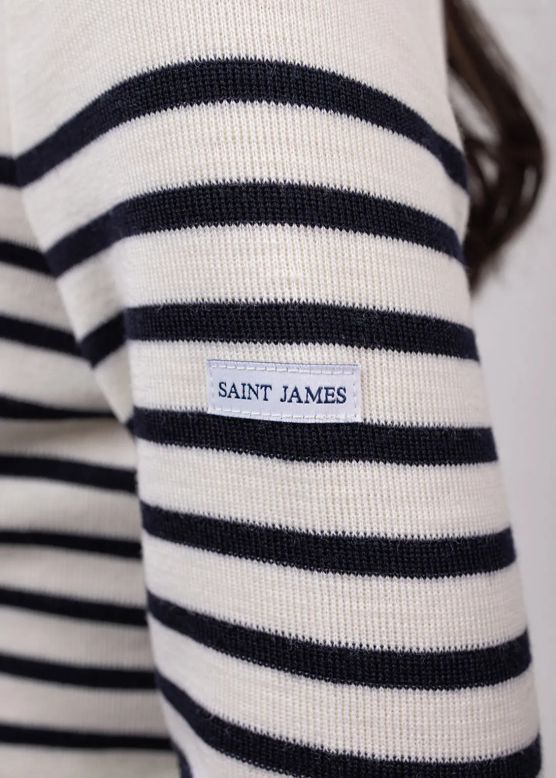 Brégançon striped sailor jumper