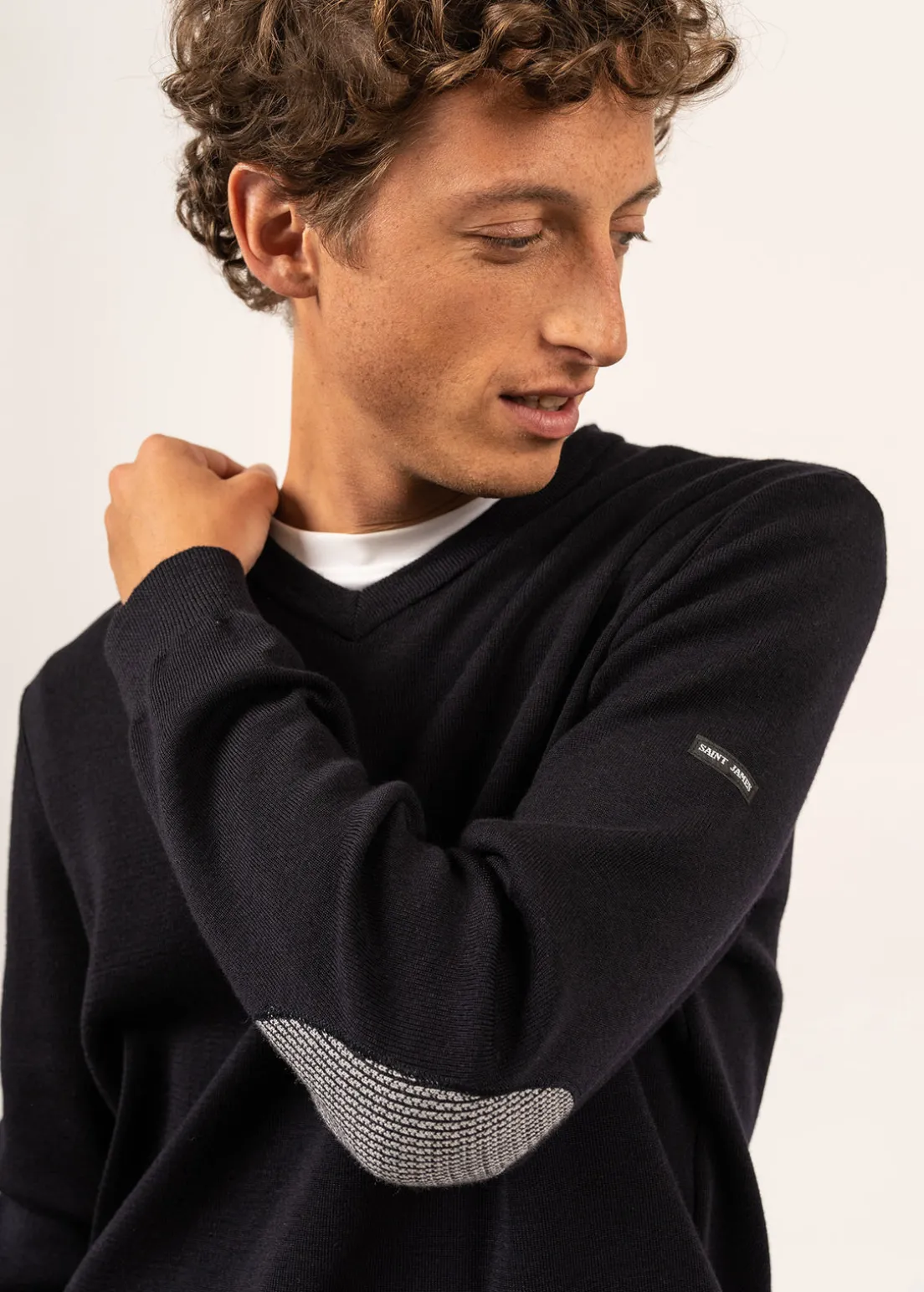 Cuirassé V neck jumper