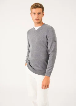 Cuirassé V neck jumper