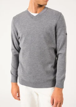 Cuirassé V neck jumper