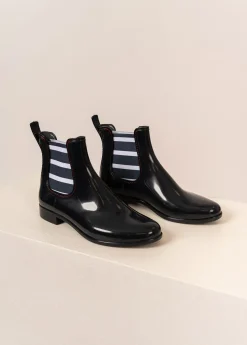 Cyana rubber ankle boots