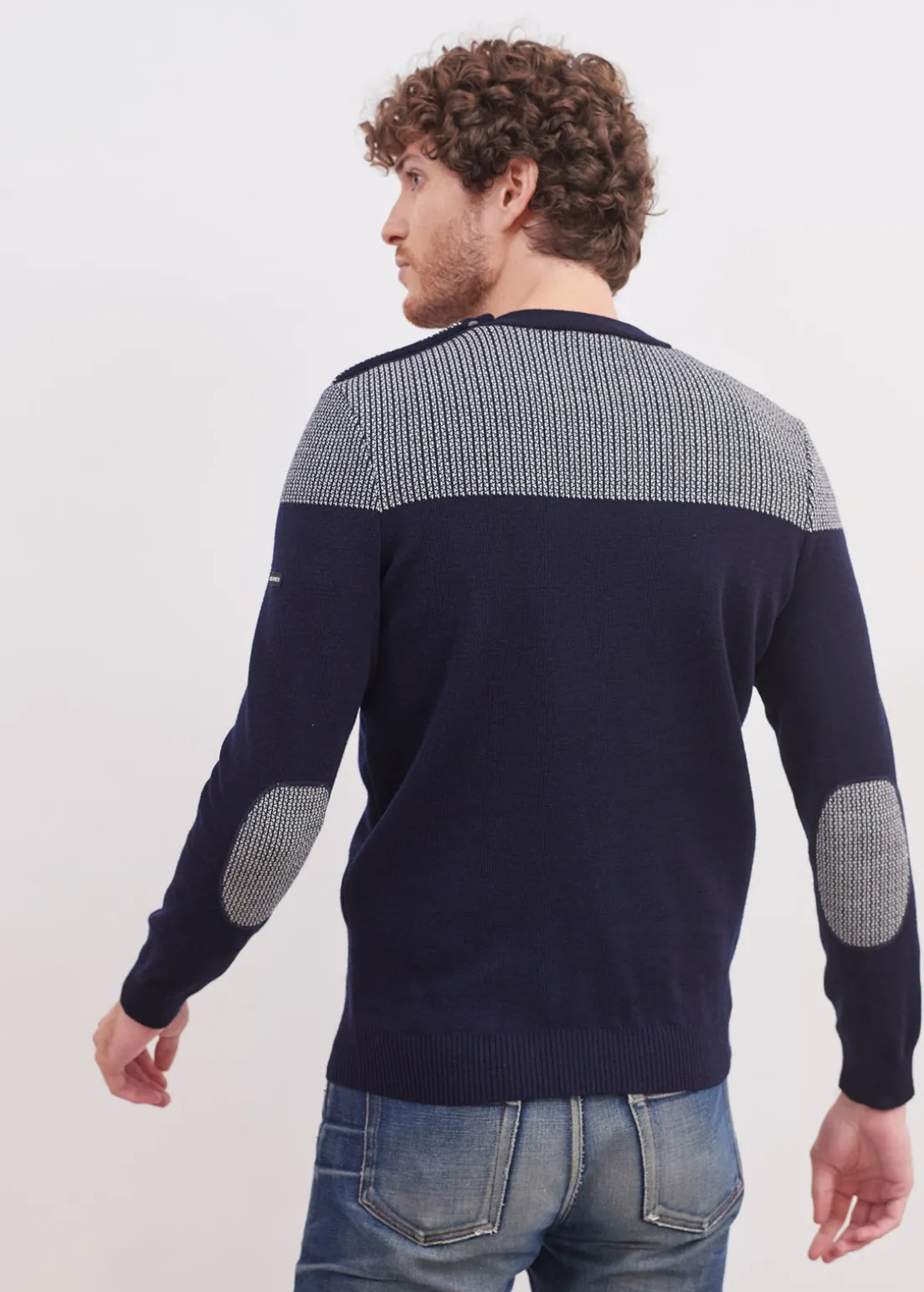 Dinan bicolour sailor jumper