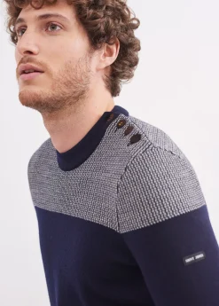 Dinan bicolour sailor jumper