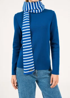 Duguay striped scarf