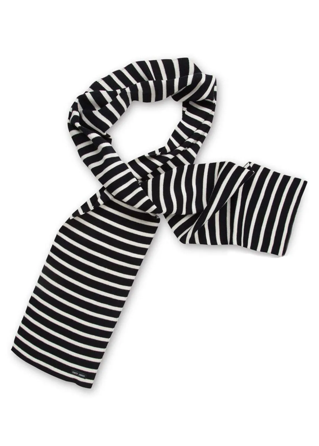 Duguay striped scarf