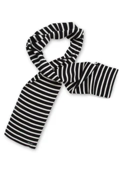 Duguay striped scarf
