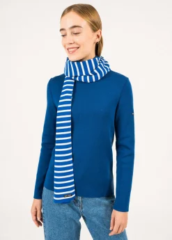 Duguay striped scarf