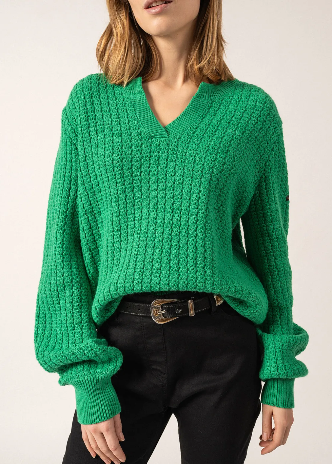 Fairlie V-neck Jumper