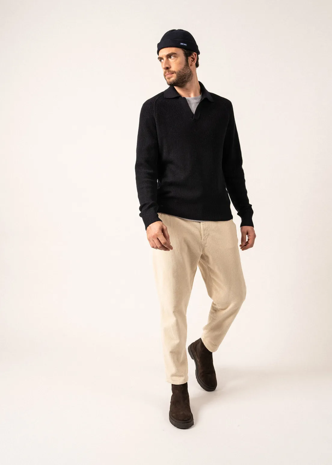 Fribourg Polo-collar Jumper
