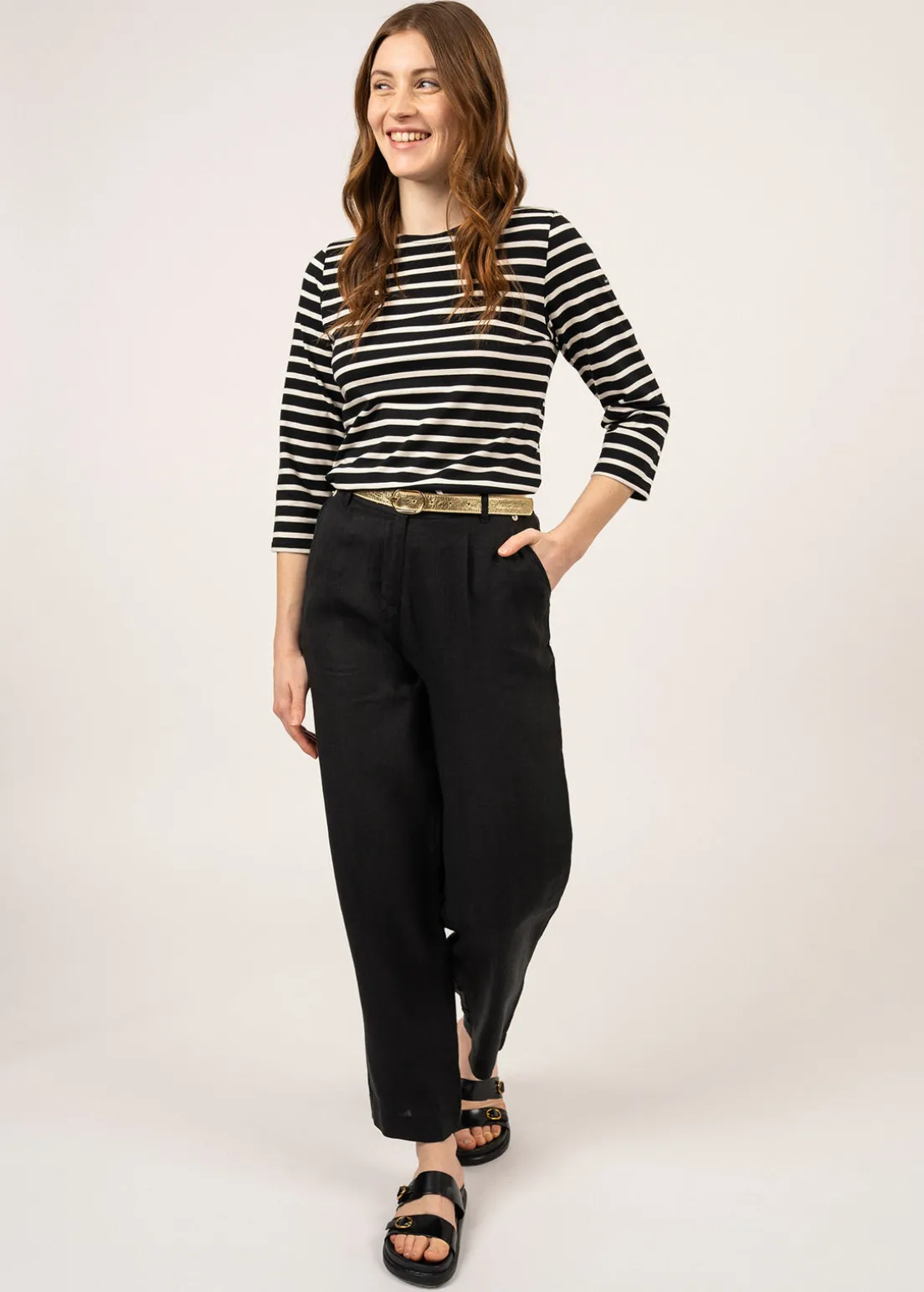 Galathée striped sailor shirt