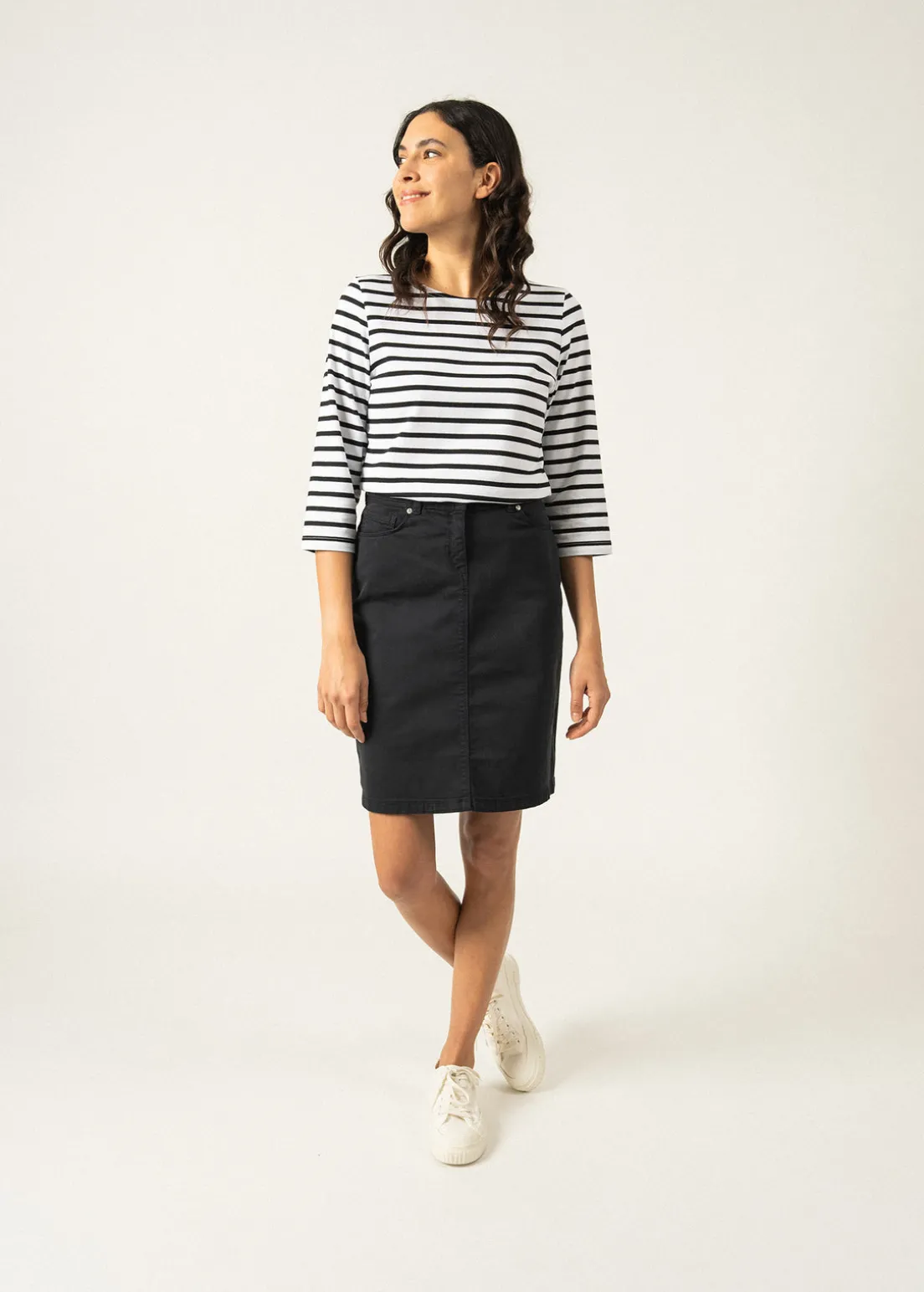 Galathée striped sailor shirt