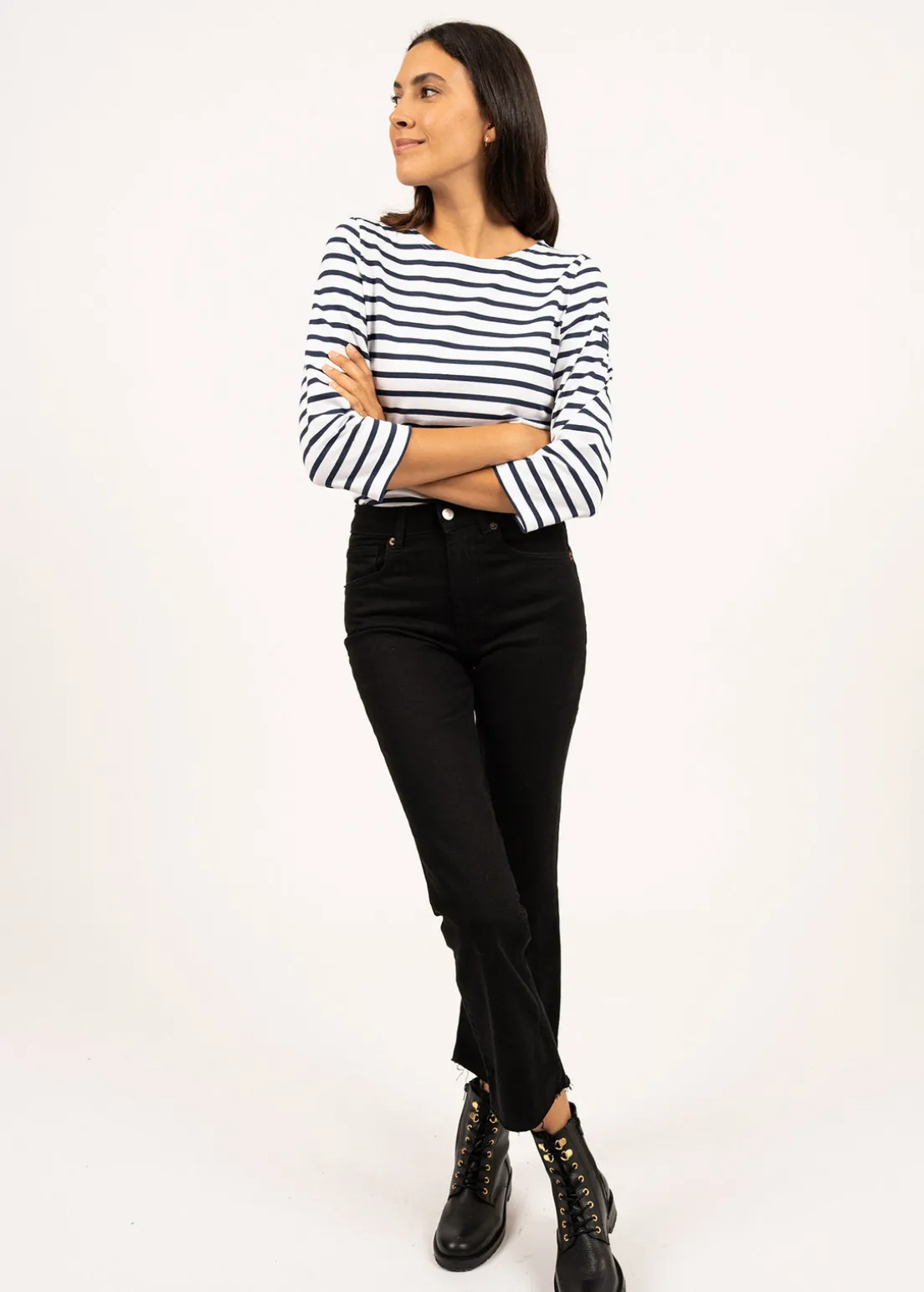 Galathée striped sailor shirt