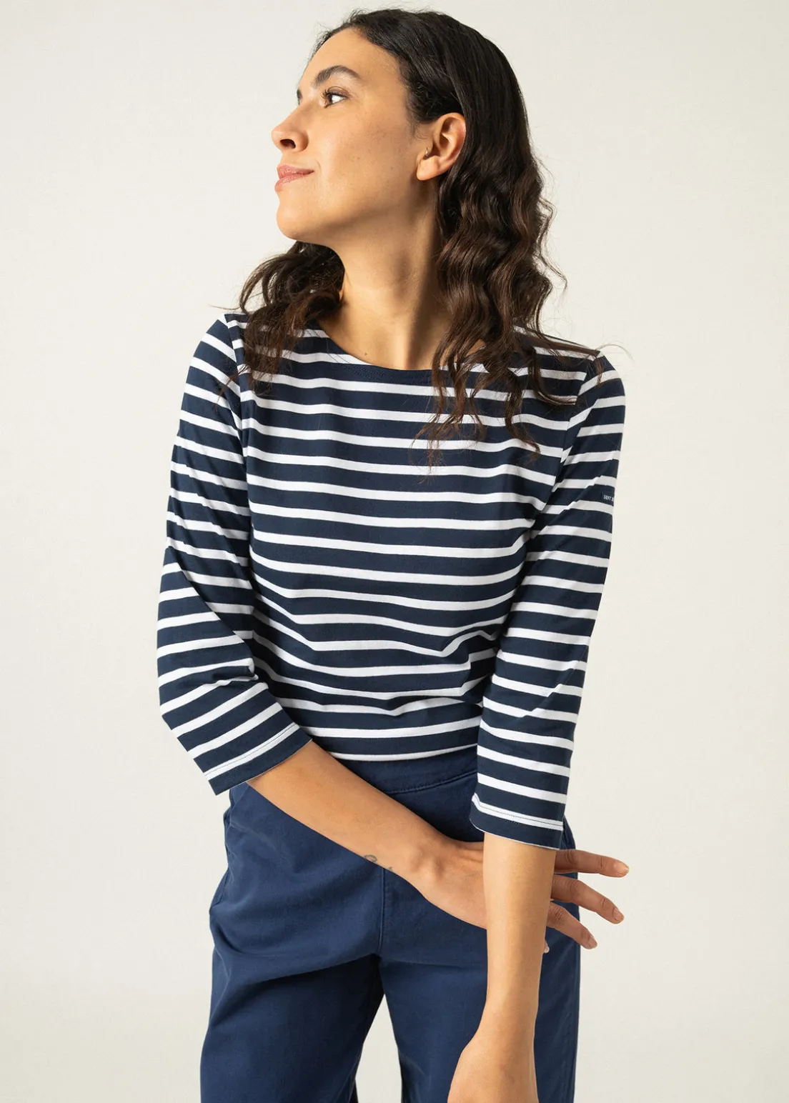 Galathée striped sailor shirt