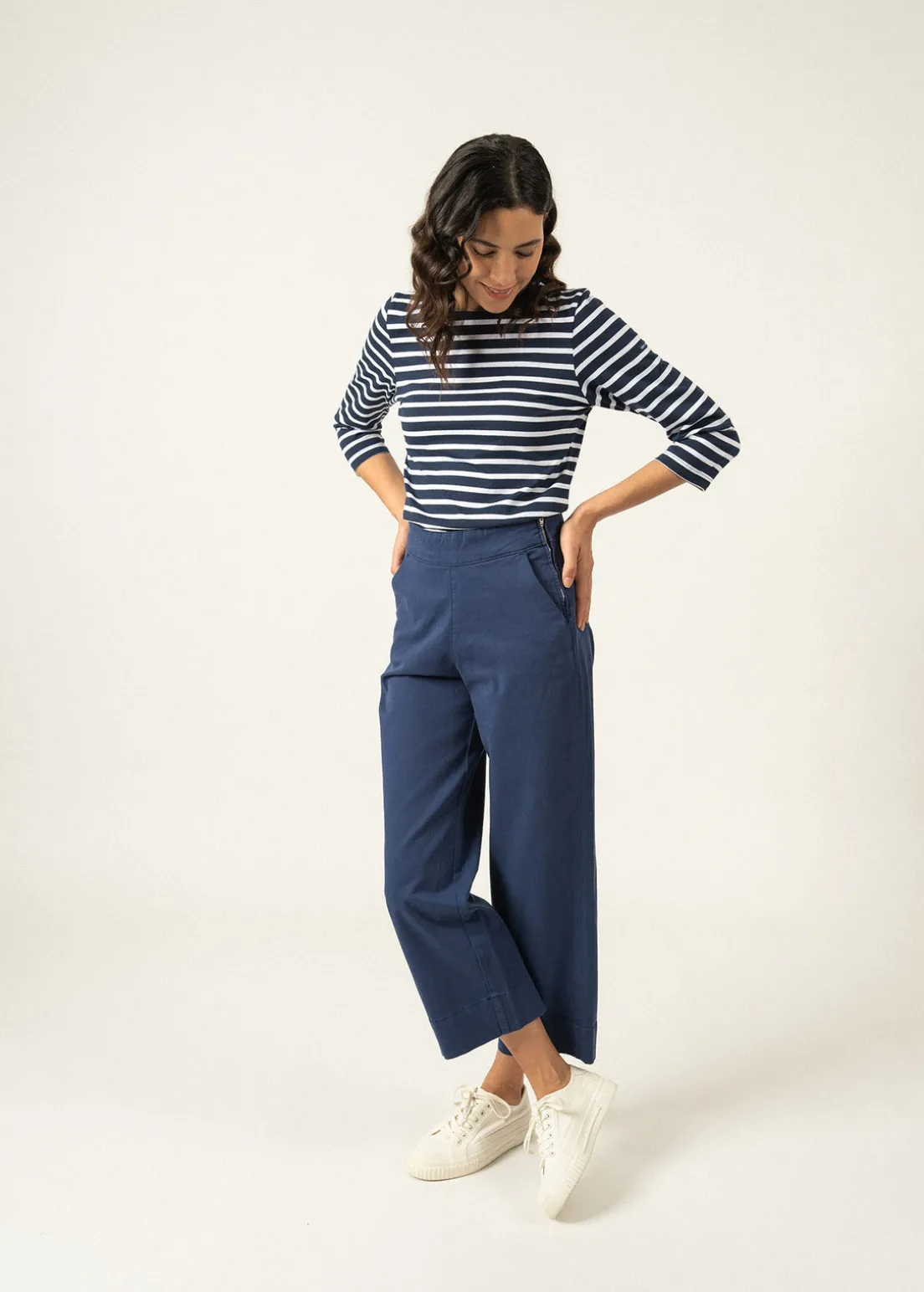 Galathée striped sailor shirt
