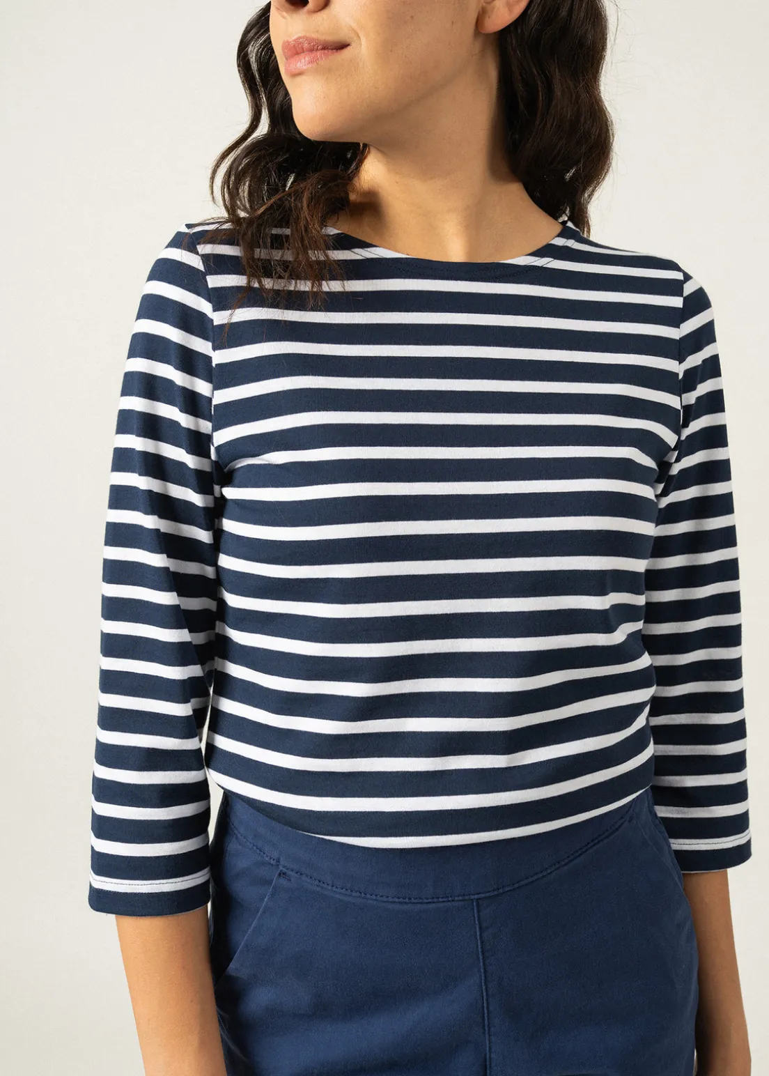 Galathée striped sailor shirt