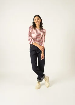 Galathée striped sailor shirt