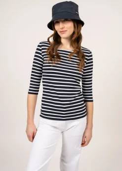 Garde Côte anti-UV striped sailor shirt