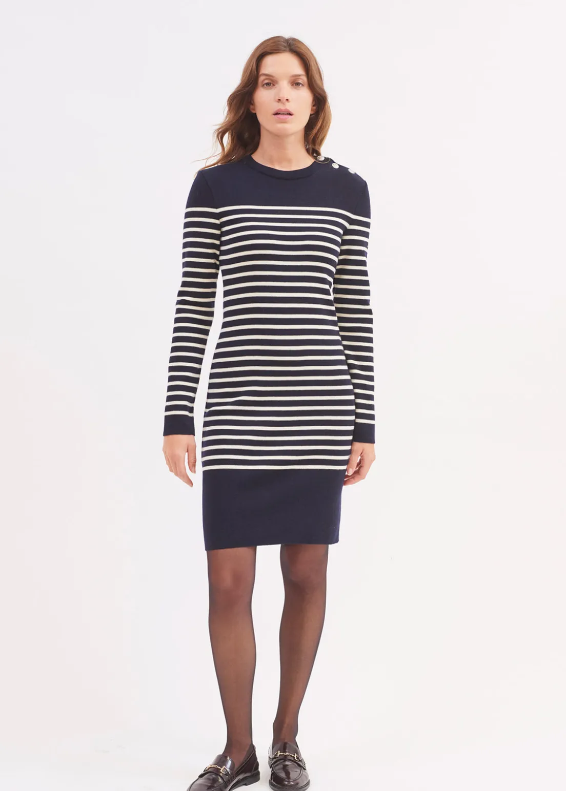 Grande Marée striped jumper dress