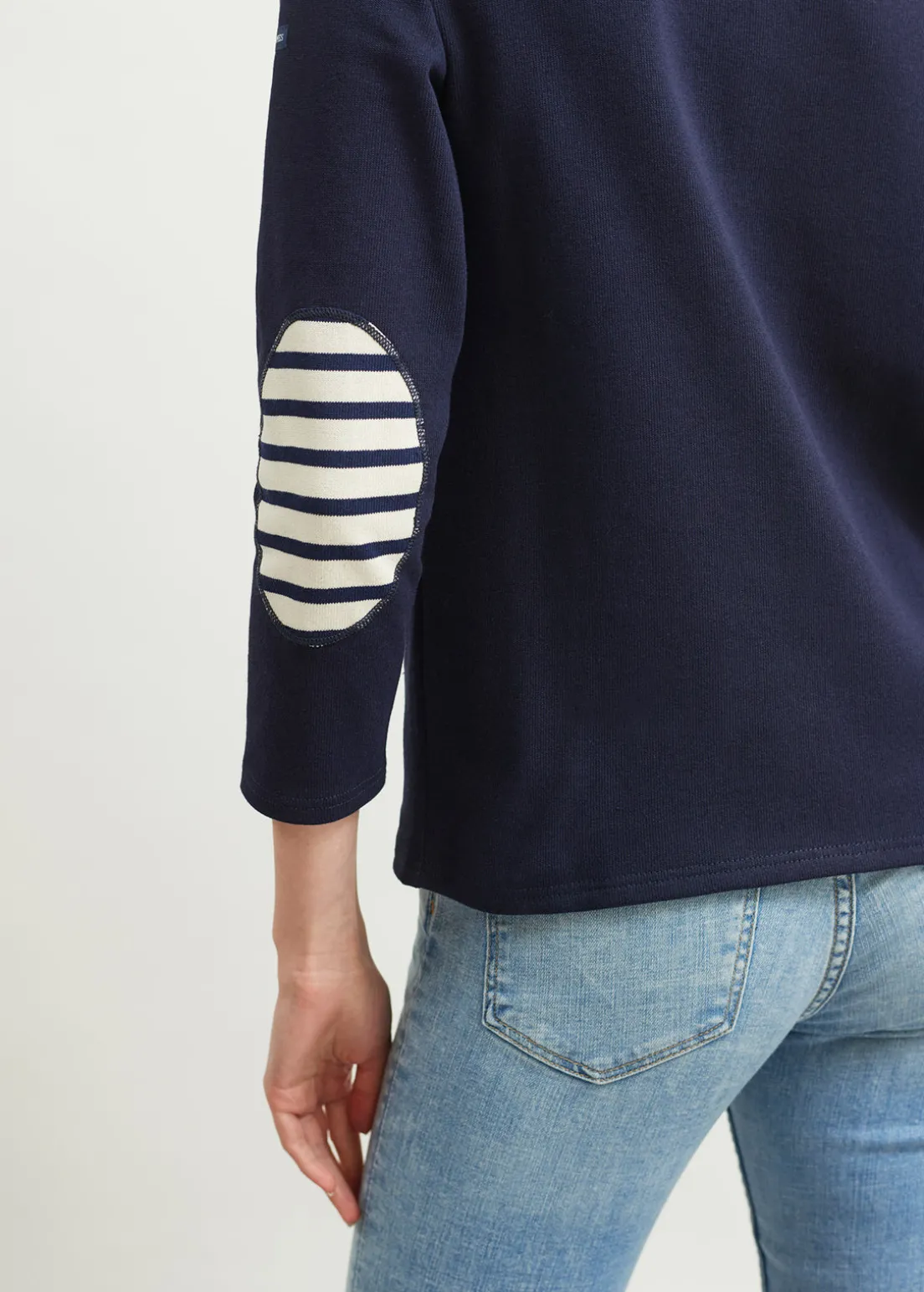 Guildo boat neck sailor shirt