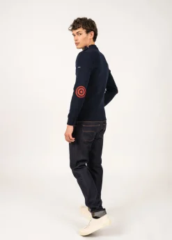Iconic Matelot jumper with elbow patches