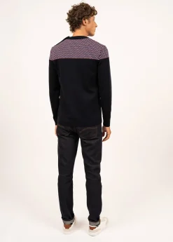 Jacquard sailor jumper