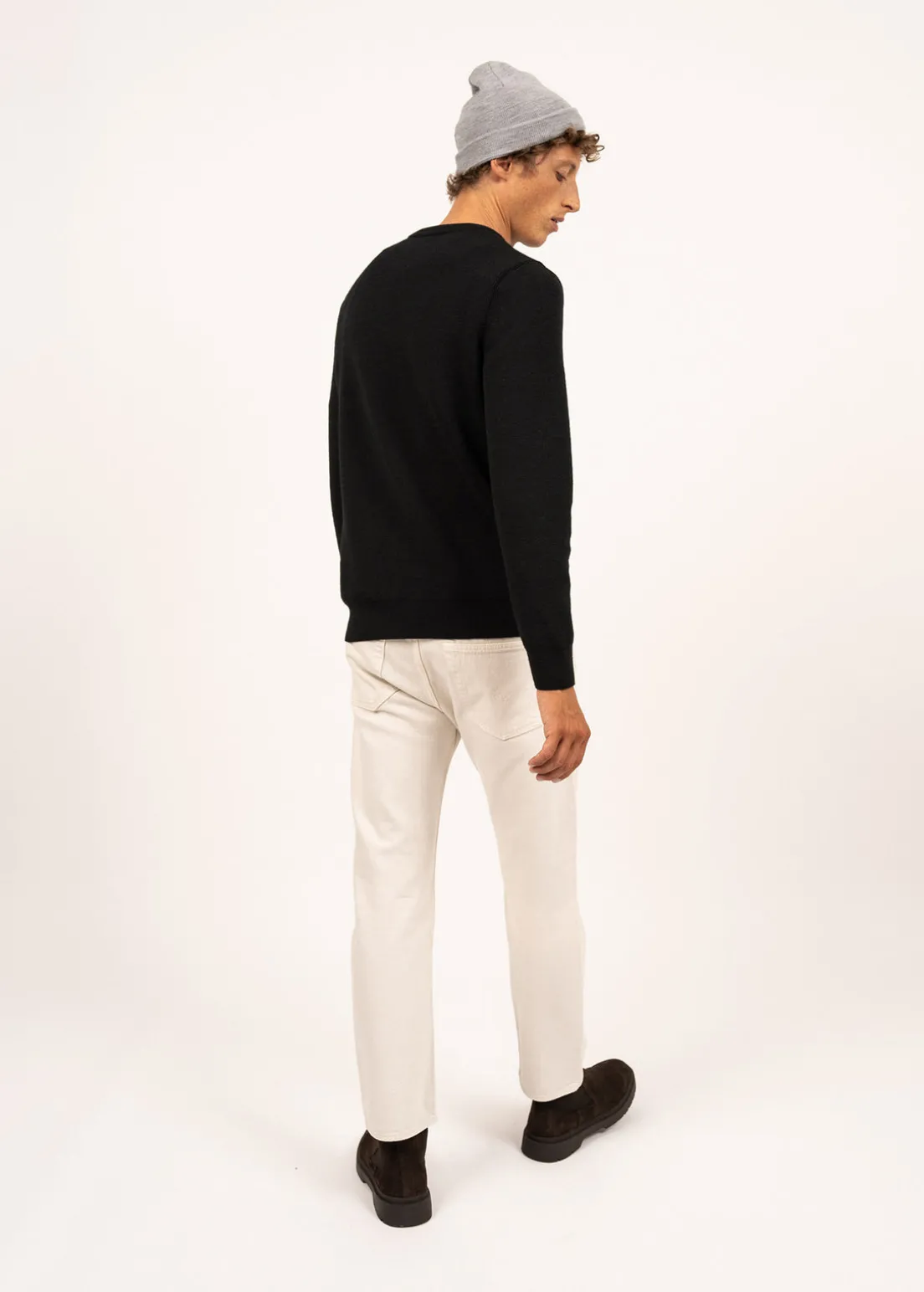 Locronan round neck jumper