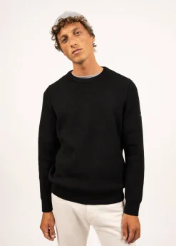 Locronan round neck jumper
