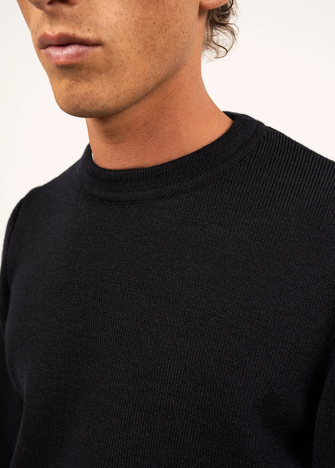 Locronan round neck jumper