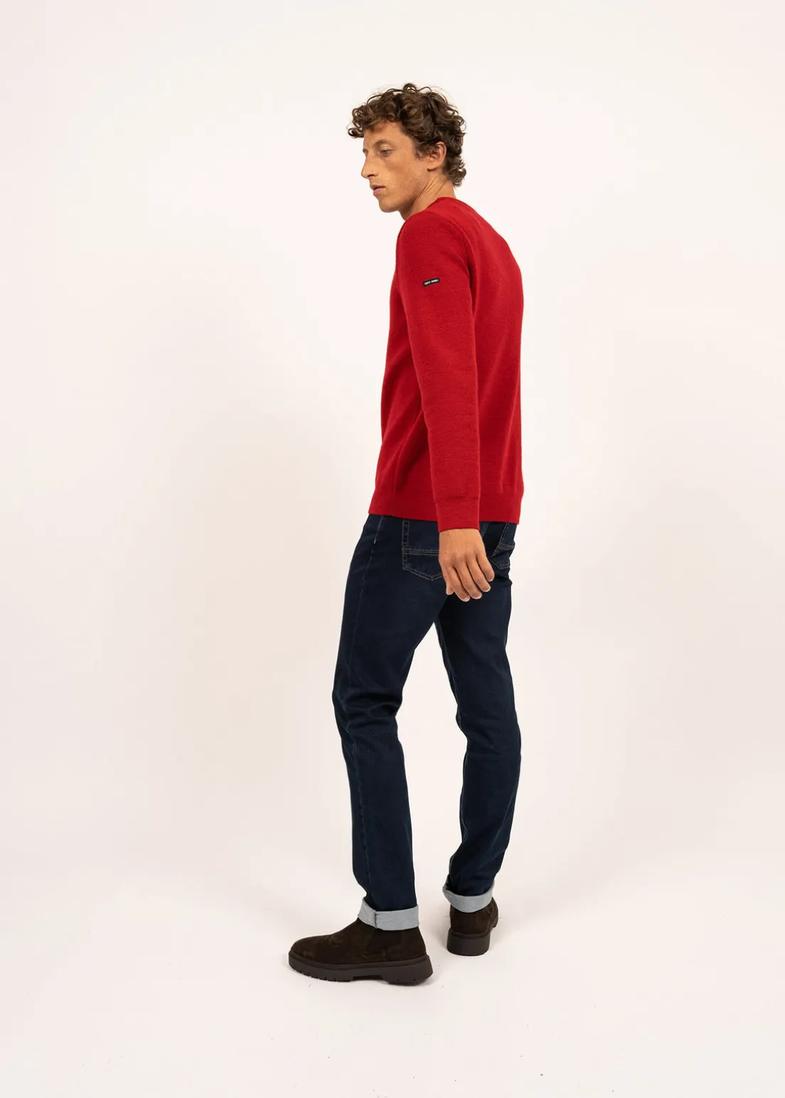Locronan round neck jumper