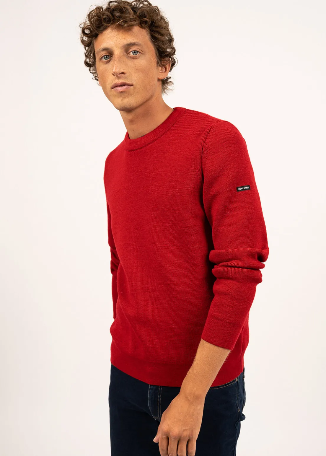 Locronan round neck jumper