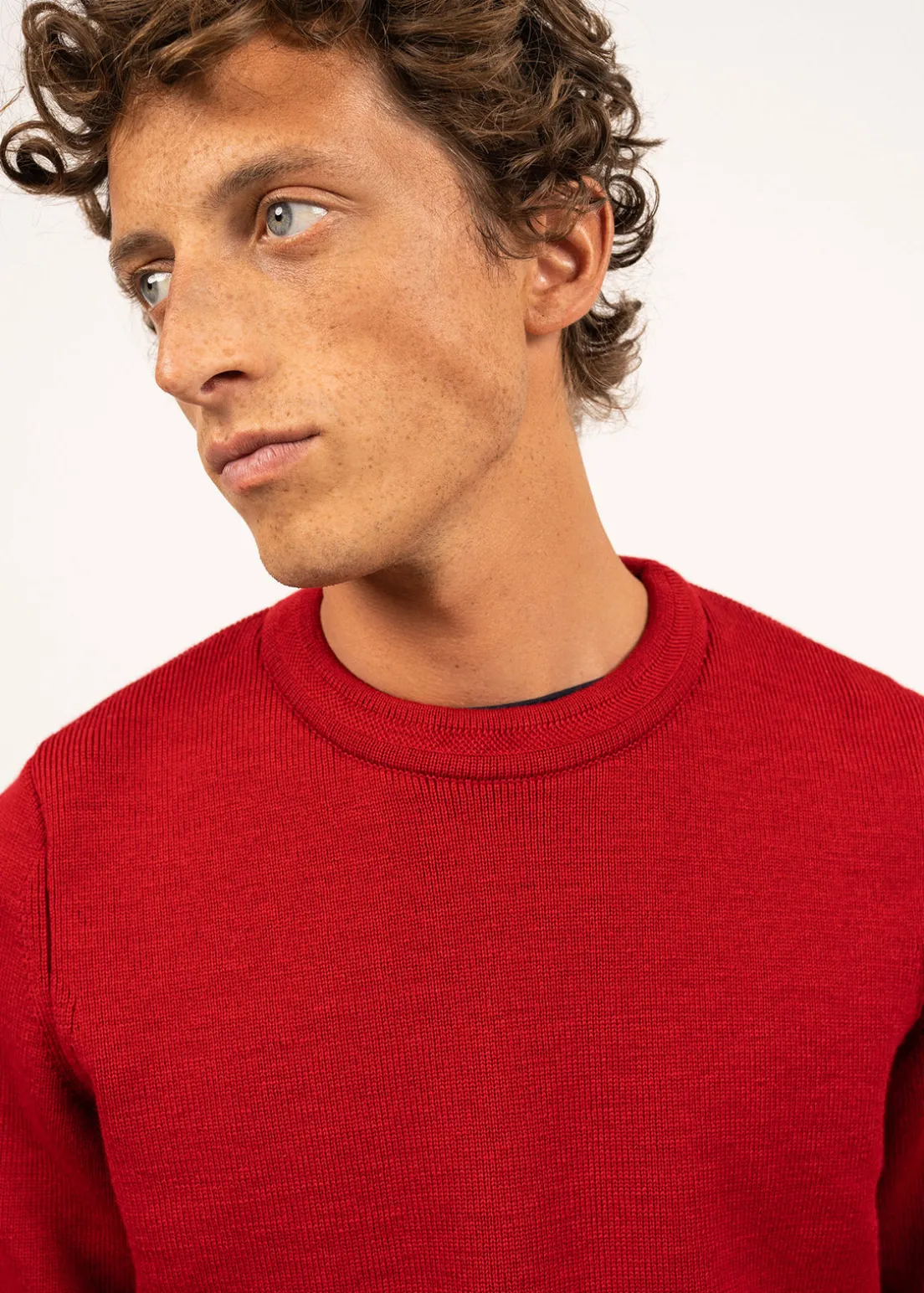 Locronan round neck jumper