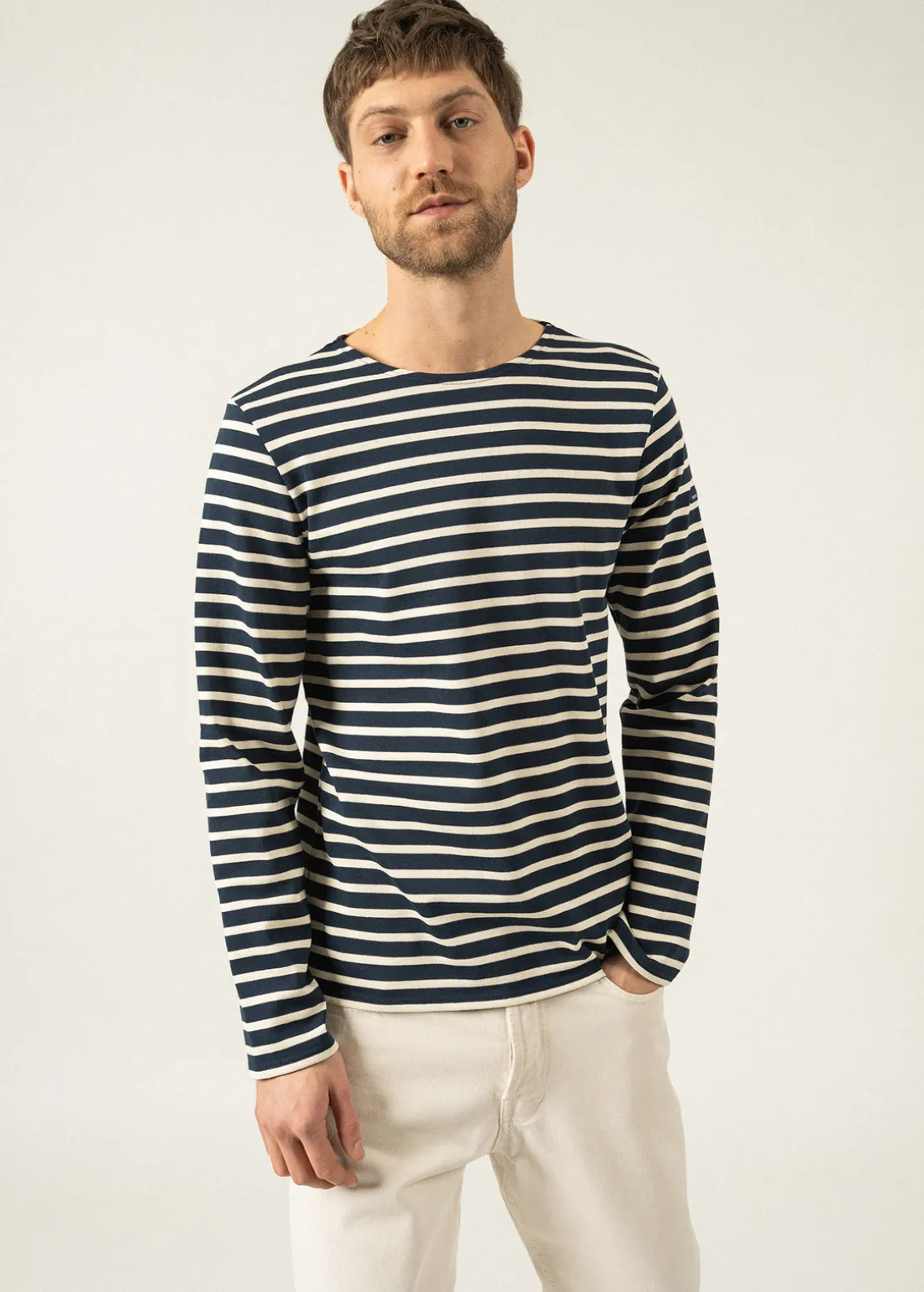 Meridien unisex striped sailor shirt