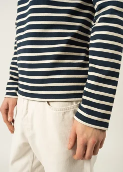 Meridien unisex striped sailor shirt