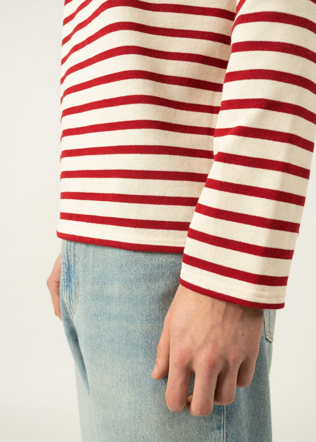 Meridien unisex striped sailor shirt